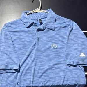 Erin hills Adidas Men's Blue Polo Shirt